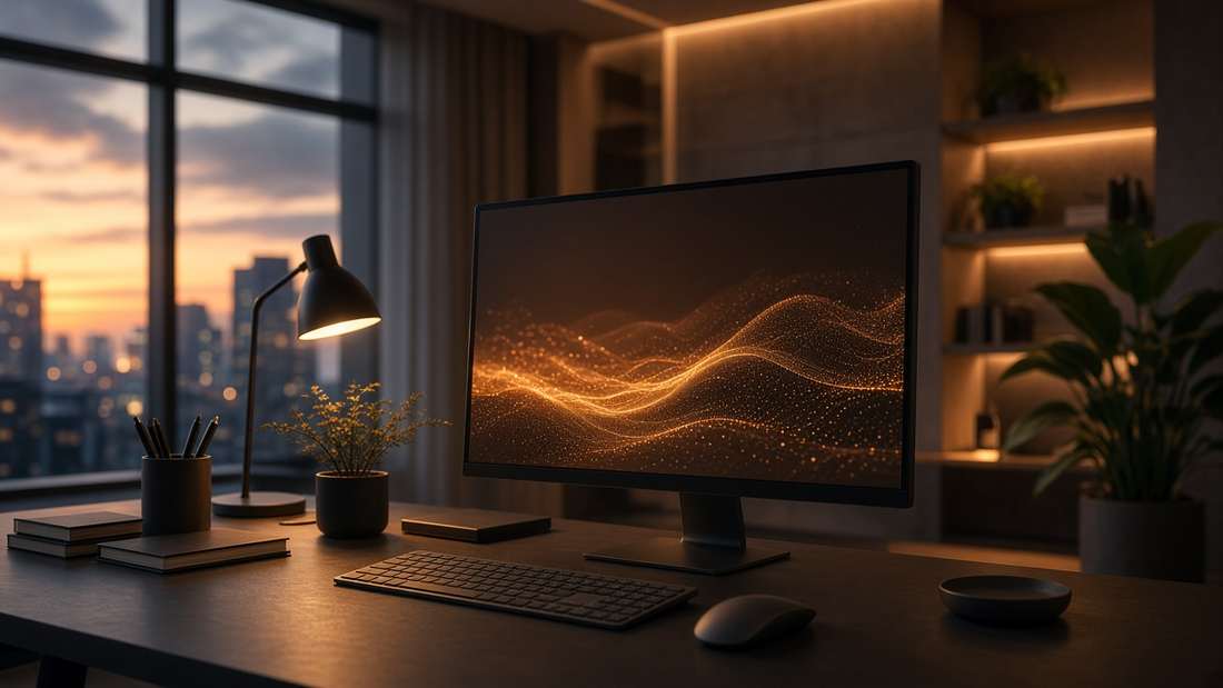 Premium Soft hero — engineered desk