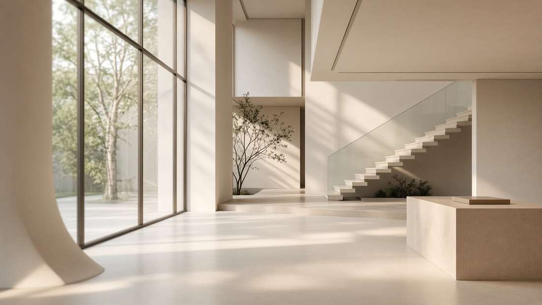 Premium Soft hero — architectural